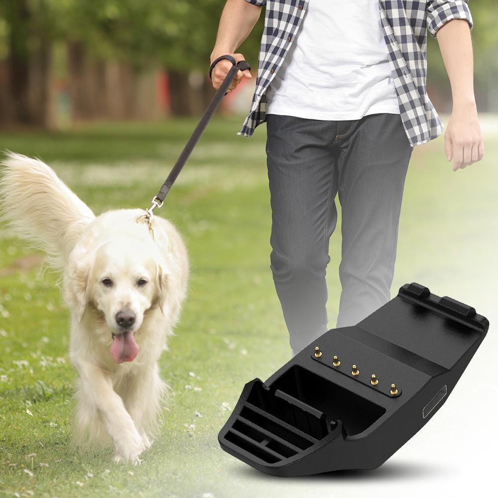 Multi-Model Dog Collar Charger Compatible with TT15 TT10 G TT15x TT25 GPS Collars Lightweight Plastic Construction Black Finish