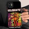 Чехол для телефона Five Nights At Freddy's для iPhone 16 15 14 11 12 13 Pro Max Plus 12 XS Max Задняя крышка Матовый чехол