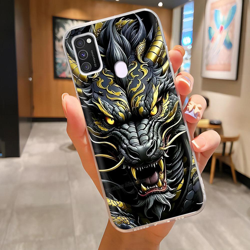 Для Samsung Galaxy M21 M31 Чехол Мягкий ТПУ Мягкий Силикон Модный Чехол для Телефона Для Samsung M21 M31 Funda Роскошная Задняя Крышка Coque Para
