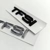 2026 3D Chrome Glossy Black ABS TDI TFSI Car Rear Emblem Sticker for Audi A1 A3 A4 A5 A6 A6L A7 A8 S3 S6 Q3 Q5 Q7 TT S RS