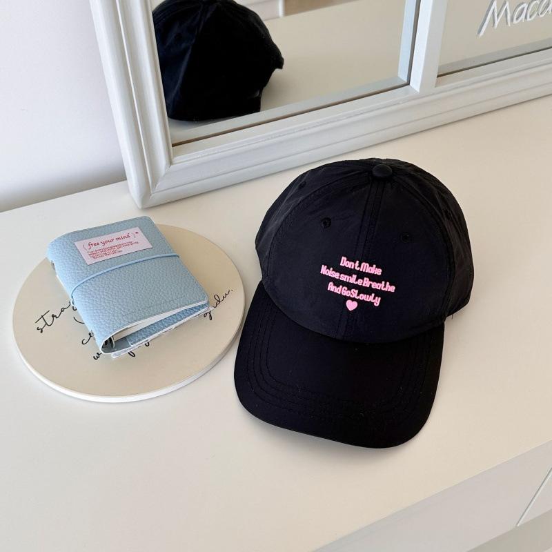 English Love Spring And Summer Hat Baseball Cap Outdoor Sports Quick Drying Breathable Men'S And Women'S Fashion Cap