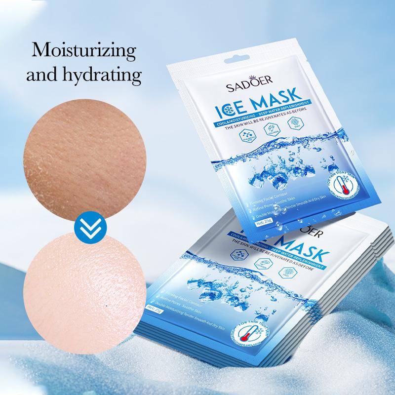 SADOER Deep Hydration Ice Mask Питательная увлажняющая и увлажняющая лифтинг-омолаживающая маска для лица
