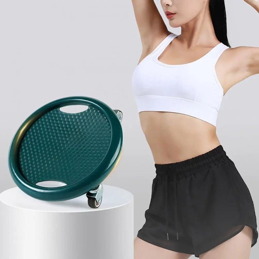 Noiseless Abdominal Wheel Roller Safety Abdominal Muscle Trainer Fitness Sliding Disc Home Fitness