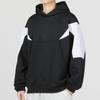 Adidas Color Block Hooded Pullover Sweatshirt Men Tops Black IC0218