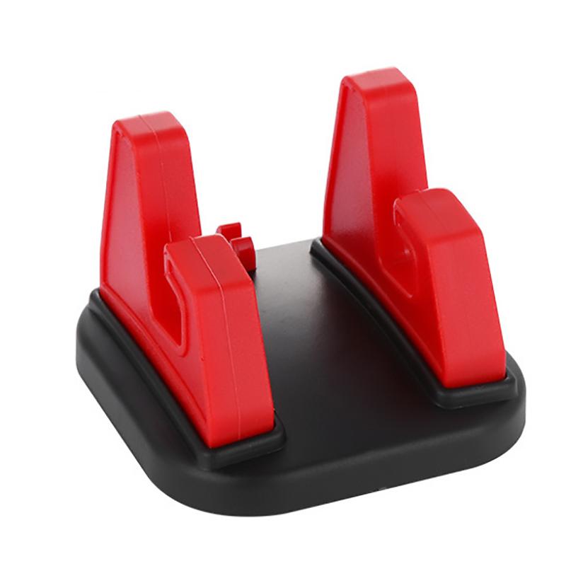 VAORLO Автомобильный держатель для телефона на 360°, мягкий силиконовый противоскользящий коврик, подставка для крепления мобильного телефона, поддержка автомобильного GPS, кронштейн для приборной панели