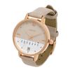 Watch Analog Leather Strap Calendar Day of the Week Date Display Beige Dario [Fieldwork] Women's GY079-1