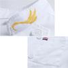 Chef Jacket Short Sleeve Cook Shirts Ear of Wheat Embroidery Restaurant Hotel Uniform