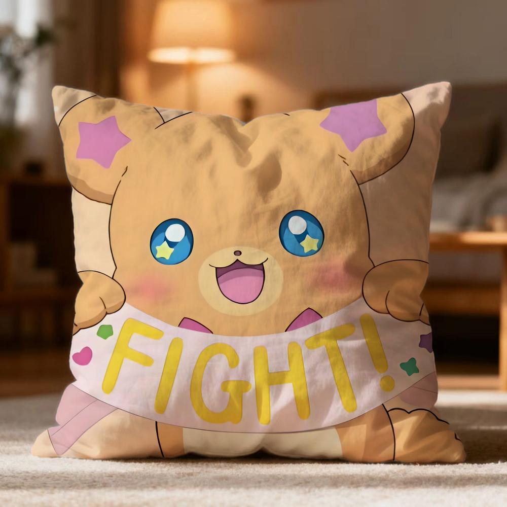 Popular MMofurunew Cushion Cover Soft Washable Pillow Case Multi-Scene for Couch Bed Travel Office Use