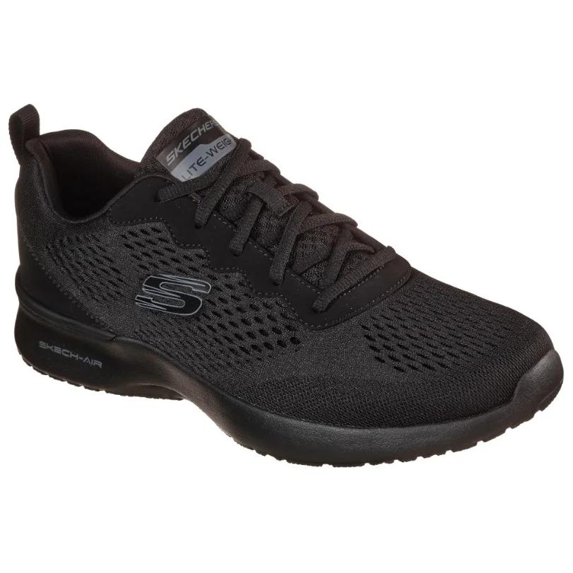 Skechers Skech-Air Dynamight Амортизация Легкие Удобные Спортивная Обувь Мужские Кроссовки Черный 232291-BBK