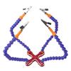 Soldering Helping Hands 4 Flexible Arms Aluminum Alloy Base Third Hand Tools with 4pcs Clips for Assembly Repair Modeling Jewelry Making