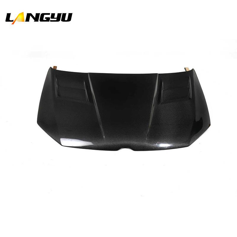 Langyu TR-Style Carbon Fiber Hood for Volkswagen Polo: Lightweight and Stylish Modification