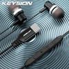 KEYSION Проводные наушники Type-C с микрофоном-вкладышем USB-C Наушники HiFi DAC Bass Stereo Music Headset для iPhone15 Samsung Xiaomi Huawei