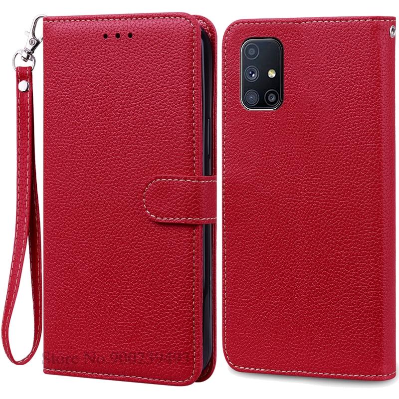 Для Samsung M51 чехол мягкий силиконовый кошелек кожаный флип-чехол для Samsung Galaxy M51 чехол M 51 подставка книжка чехол Fundas