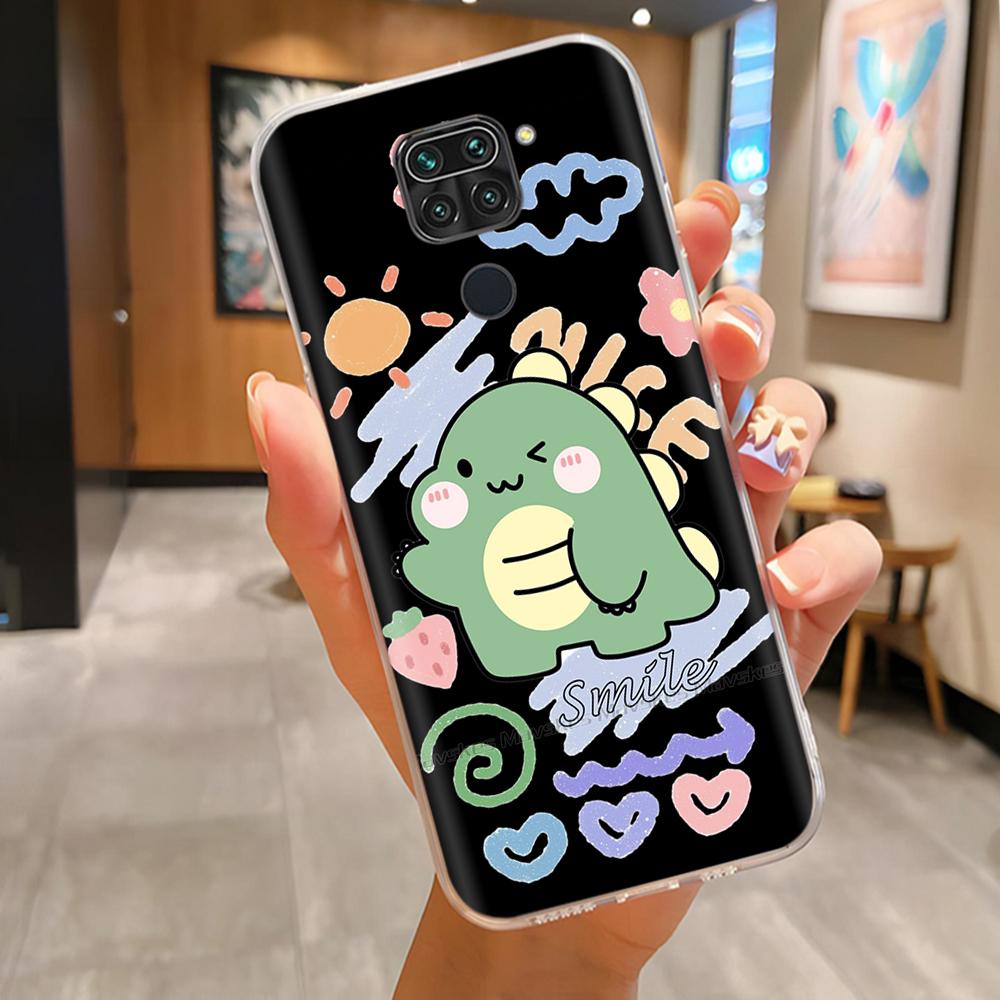 Чехол для телефона Xiaomi Redmi Note 9 Чехол Кот Панда Полная защита Силиконовая задняя крышка Для Redmi Note 9 Note9 Чехлы Fundas Coque