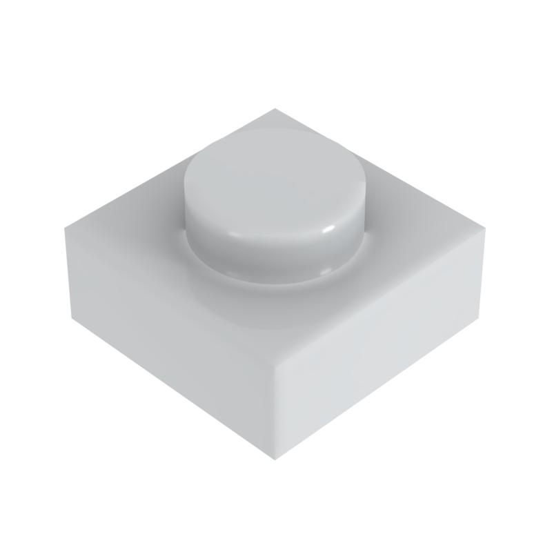 [Funbrick] 50 ШТ. Пластина 1x1 3024 Совместимые Известные Мелкие Детали Классические Строительные Блоки Образовательные Творческие Игрушки MOC DIY