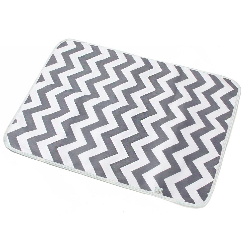 50*70 см коврик для пеленания детских подгузников портативный складной моющийся водонепроницаемый матрас дорожный коврик напольные коврики подушка многоразовый чехол для коврика