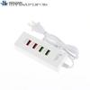 1 шт. 4-портовое USB-быстрое зарядное устройство Зарядка USB C Зарядное устройство Сетевой фильтр Мульти-разветвитель Адаптер Портативное зарядное устройство для путешествий
