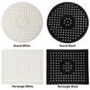 Bath Stopper Tableware Durable Drain Mats Rubber Sink Mat Protector Sink Strainer