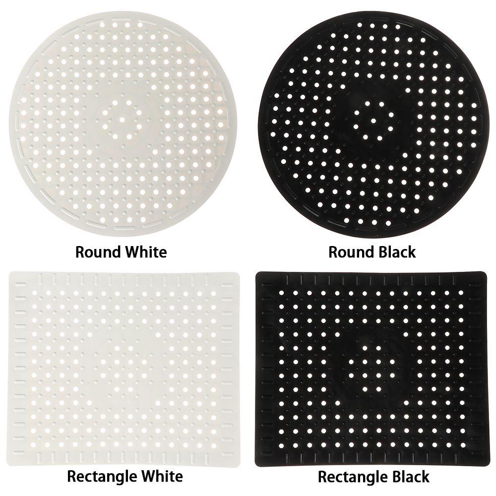 Bath Stopper Non-Slip Durable Sink Strainer Protector Rubber Sink Mat Drain Mats