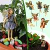 6pcs Fairies Miniature Figurines Accessories For Garden Decor, Fairy-Ornament