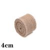 3mm 4mm 5mm 6mm 8mm 10mm 12mm Jute Ribbon DIY Wedding Hemp Ribbon Natural Jute Fabric Burlap