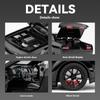 1/24 Dodge Challenger Hellcat Redeye Металлическая литая модель автомобиля Игрушка-украшение с высокой степенью детализации Звук и свет Оттянуть назад Праздничные подарки
