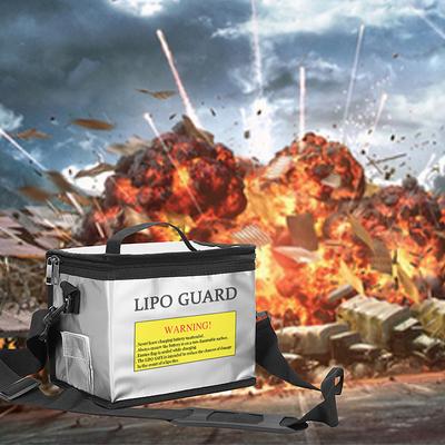 Огнестойкая защитная сумка Lipo Safe Взрывозащищенная защитная батарея Водонепроницаемая сумка с ручкой-молнией