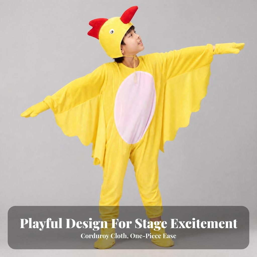 Bird Costume Soft Onesie Loose Fit for Children