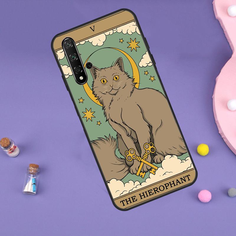 Чехол Кот Таро Колдовство Для Huawei Nova 5T 9 10 SE 7i 8i 11i 12i Y60 Y61 Y70 Y72 Y73 Y90 Y91 P20 P40 P30 Lite