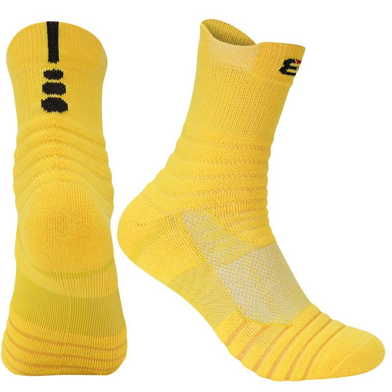 Men Socks Profession Sports Towel Bottom Foot Wear Terry Cotton Male Long Tube Outdoor Socks Men