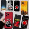 R-Red H-Hot Chili PeppersS RHCP Чехол для телефона для iPhone 17,16,15,14,13,12,11 Plus,Pro Max,XS, Мягкий силиконовый черный чехол