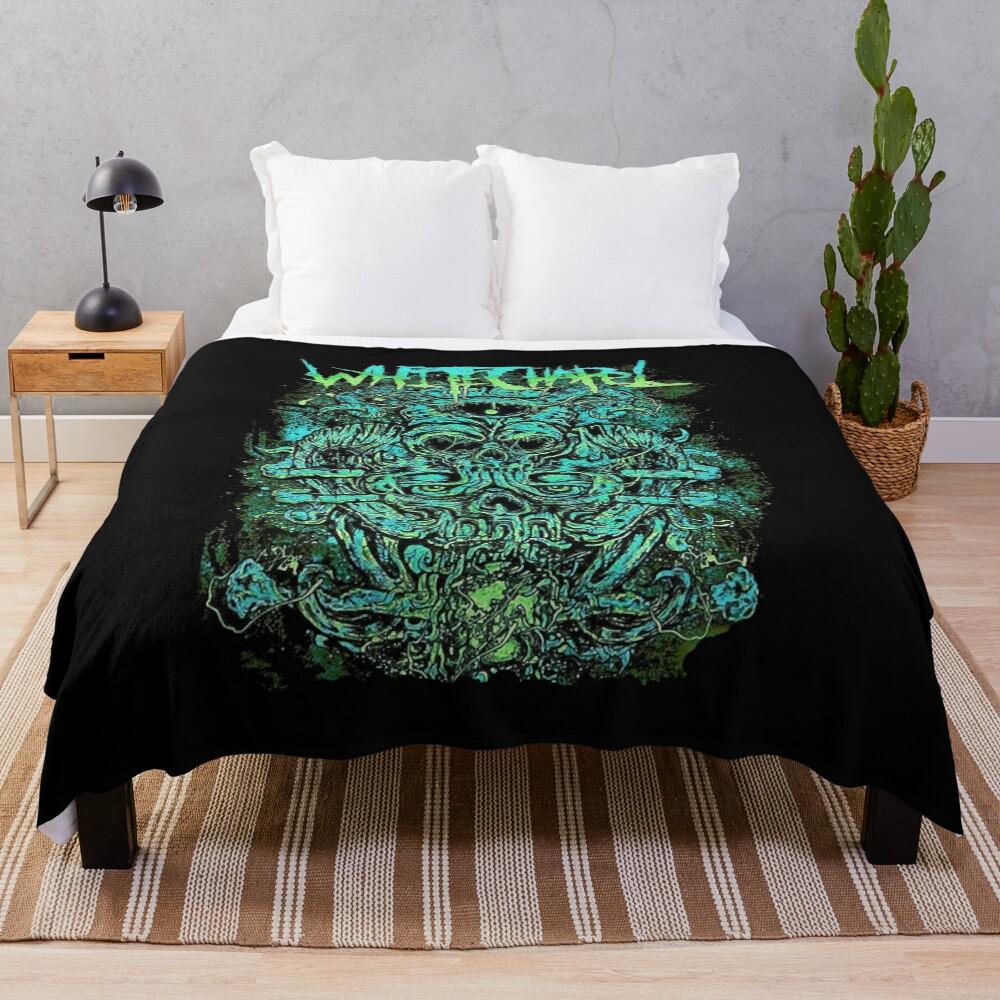 Music Vintage Deathcore Whitechapel Band Cool Graphic Gifts Throw Blanket