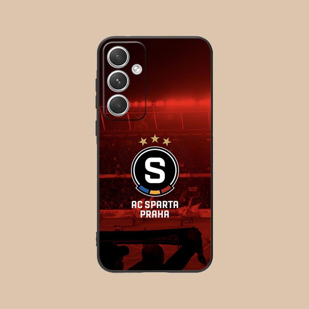 Чехол для мобильного телефона FC Sparta Praha для Samsung Galaxy S25 S24 S23 S22 S21 S20 Note20 Plus FE Ultra Цветной Защитный Красивая Крышка