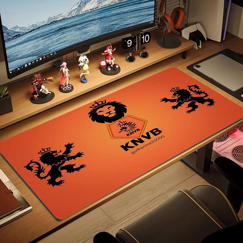 KNVB Color Mouse Pad Large Gaming Table Cushion Non-slip Laptop Tablet Big Mousepad XXL Mat Mini PC Playmat With Lock edge