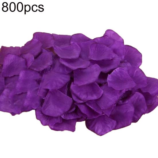 800шт искусственные шелковые лепестки розы свадебная церемония декор стола