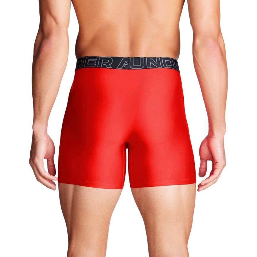 Under Armour Tech Boxer Jock Casual Letter Удобные трусы-боксеры 3 шт. в упаковке, разноцветные мужские трусы 1387414-600
