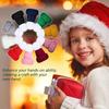 20pcs Yarn Doll Hats Knitting DIY Sewing Crafts Mini Party Cap  Christmas