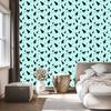 Christmas Mint and Sea Wallpaper for Living Room and Bedroom 50x1000