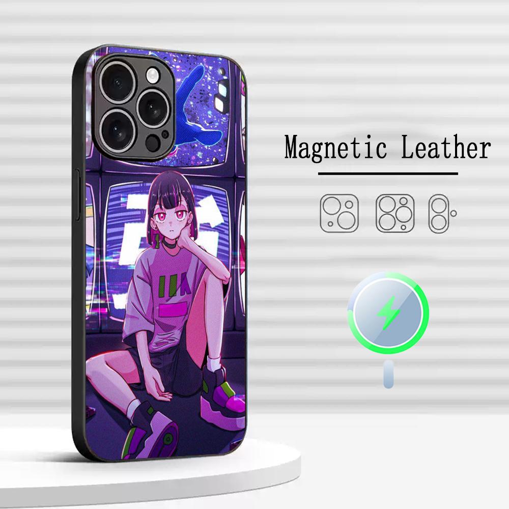 Zutomayo cool japan singer pattern Phone Case For iPhone 16 15 14 13 12 11 Plus Pro Max High-end Luxury Magsafe Sheepskin