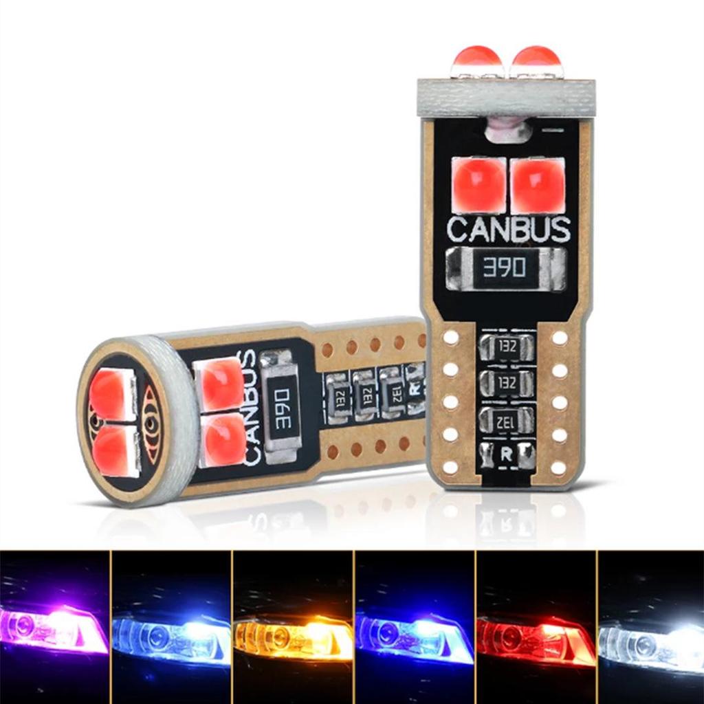 T10 3030 LED 6SMD Неполярный Свет высокой яркости для парковки, чтения и номерных знаков.