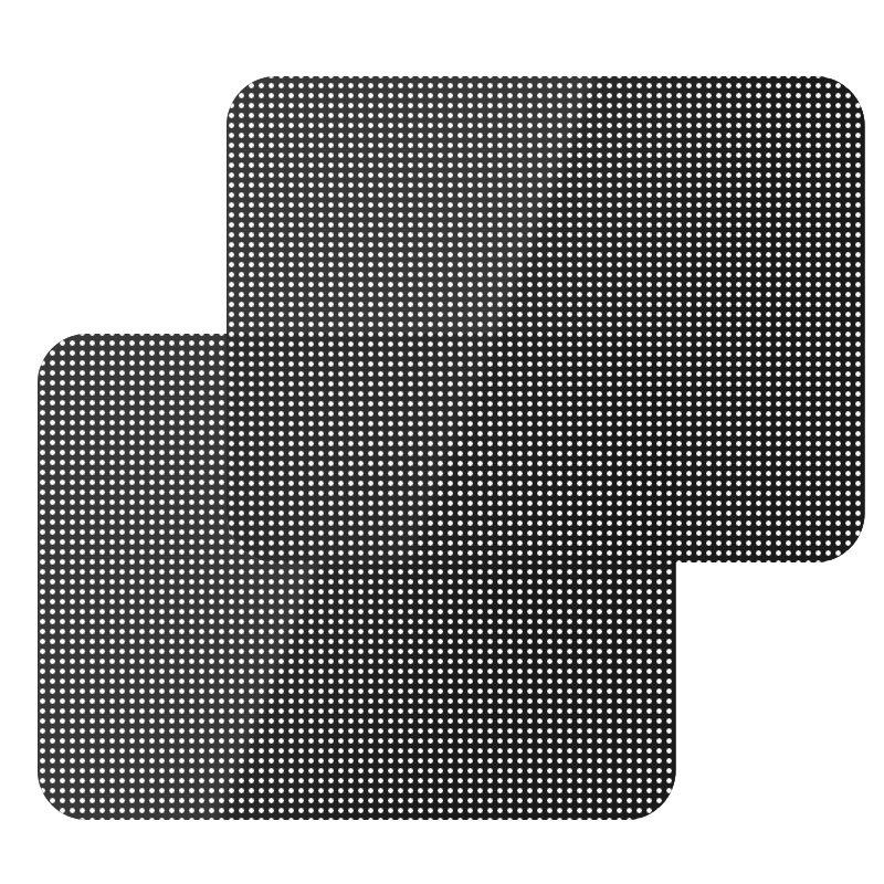 1Pairs Car Side Window Sun Shade Film PVC Electrostatic Sticker Sunscreen Summer Anti-UV Anti-Glare Cuttable Sun Protection Film