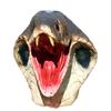Party Cobra Costume Realistic Cobra Head Masque Halloween Latex Animal Snake Masque Cosplay Carnival Party Supplies