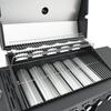 7 Burner Gas Grill in Black Powder Coated Steel