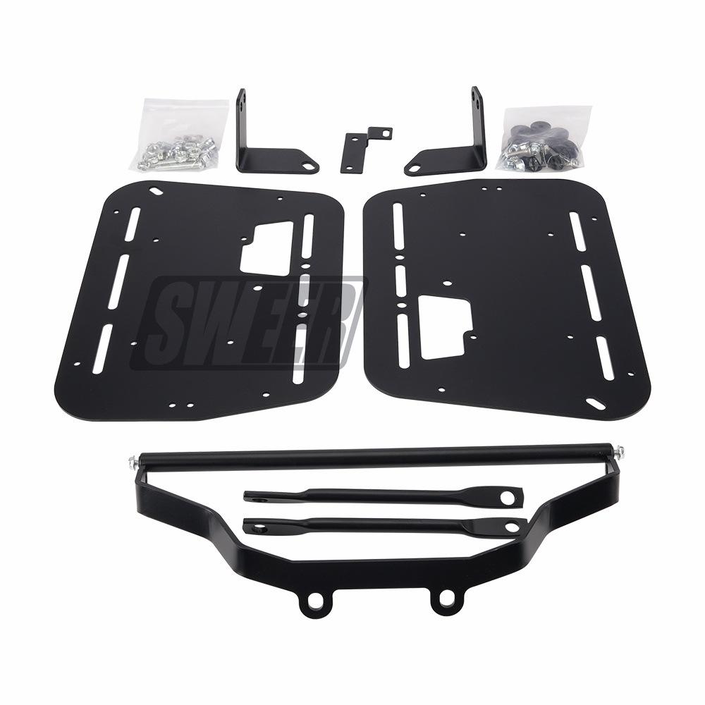 Универсальные мотоциклетные алюминиевые боковые кофры – Водонепроницаемые, Противоударные, Быстросъемные (18 л/28 л/35 л)