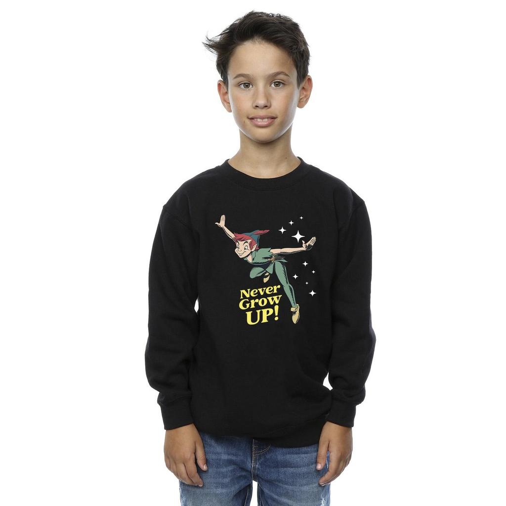 Disney Boys Peter Pan Never Grow Up Sweatshirt