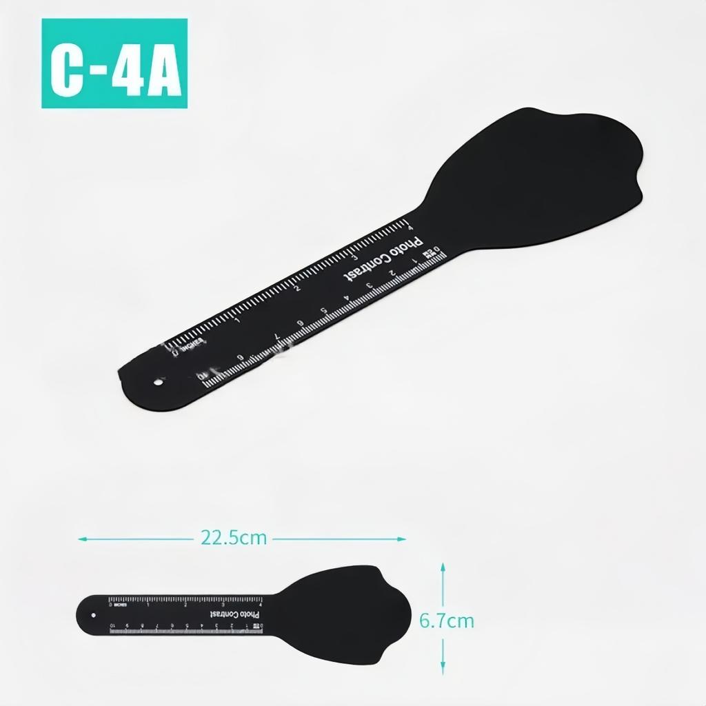 1/6Pcs Dental Autoclave Photo Contrast Board Photography Black Background Board Durable Palatal Contraster Board Oral Cheek