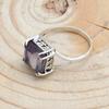 Amethyst 925 Sterling Silver Ring, Gemstone Handmade Women Boho Ring