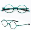 Men Vision Care Round Frame Reading Glasses Presbyopic Eyeglasses Ultralight Far Sight Eyewear
