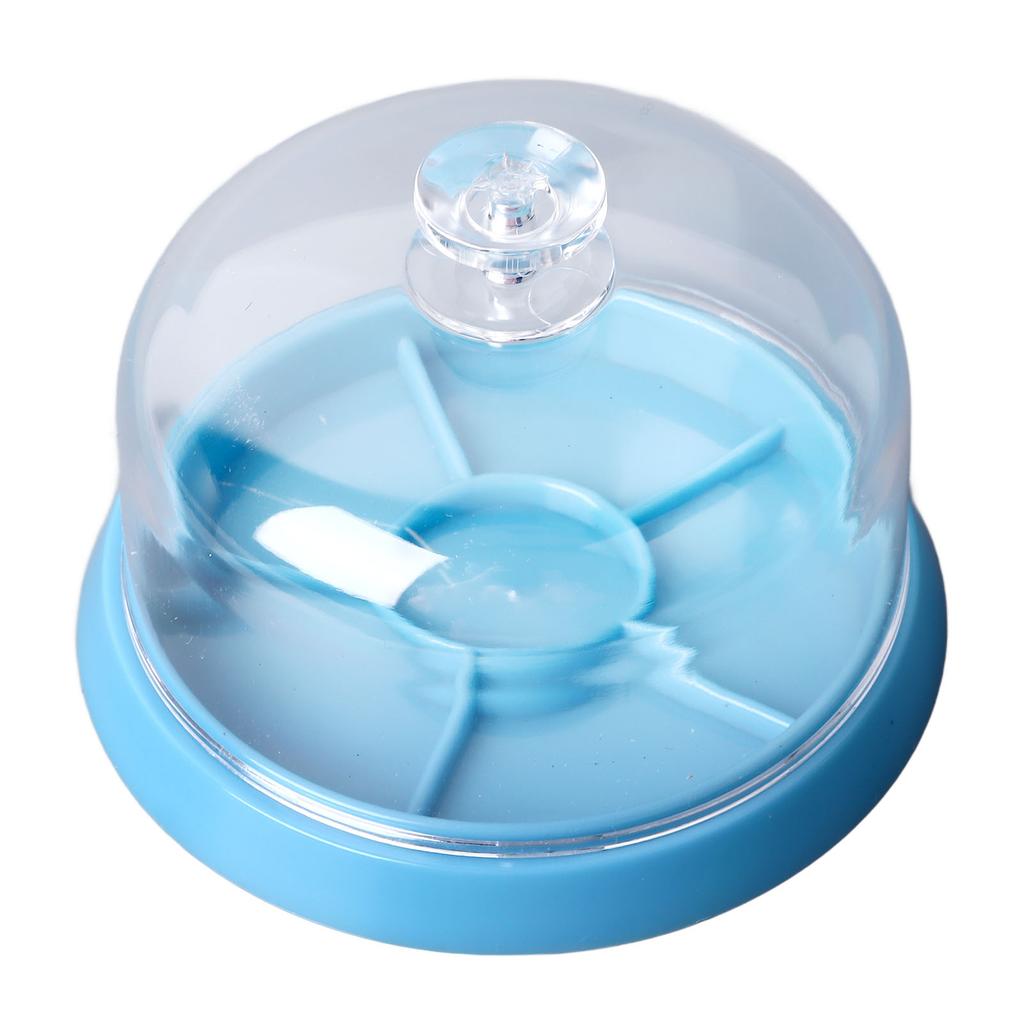 Watch Movement Tray Dustproof Accessory Storage Watch Parts Dust Cover for Family School Blue