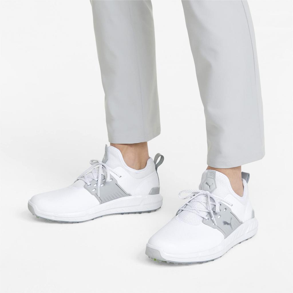Кроссовки для гольфа Ignite ARTICULATE для PUMA Rise см [PUMA] Мужские, Белый/Серебристый PUMA/Высокий 30.0